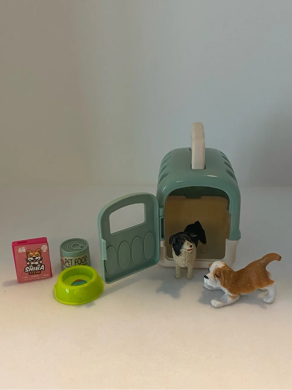 Pet Dog Carrier Playset with Accessories